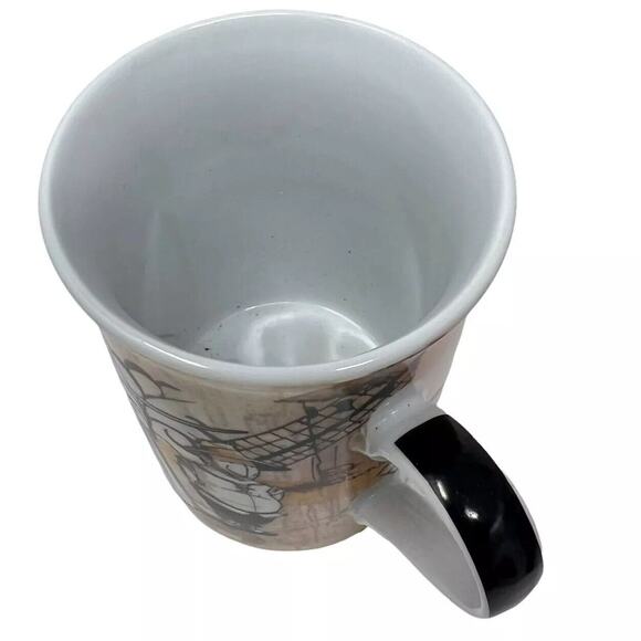 GDP Fine Stylish Porcelain Mug Tea Coffee Hot Drinks Microwave & Dishwasher Safe - Picture 2 of 6